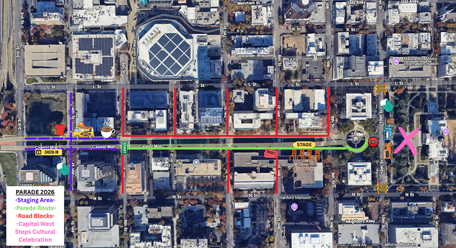 parade map