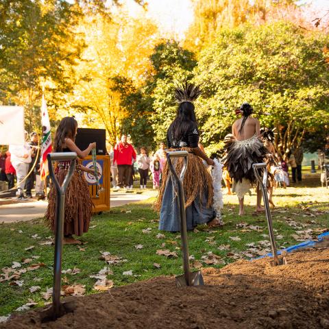Groundbreaking for Capitol Monument Honoring the California Native American Community