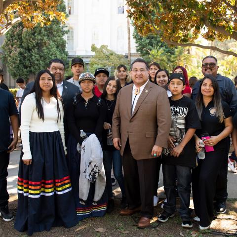Assemblymember Ramos Celebrates Native American Day at Capitol