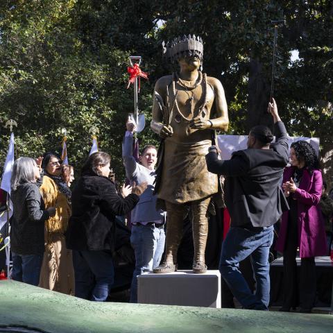 Statue Unveiling