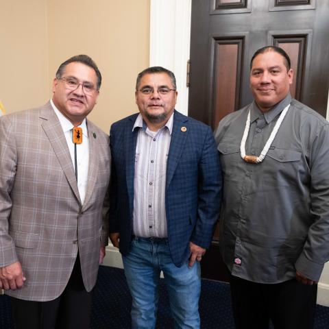 Reception for California Native American Legislative Caucus