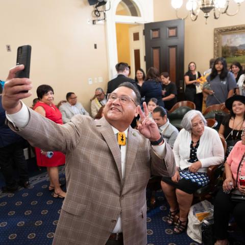 Reception for California Native American Legislative Caucus