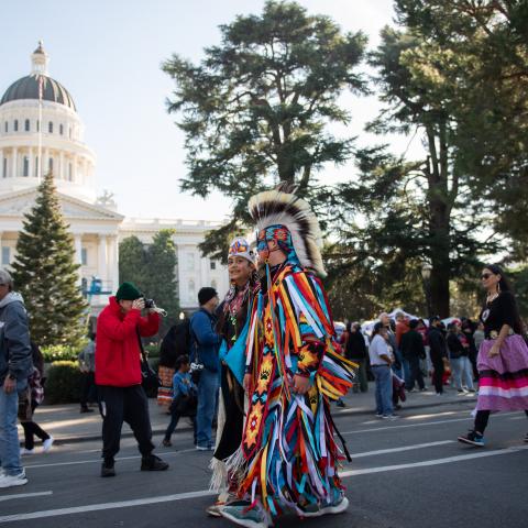 Intertribal Parade Participants
