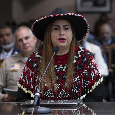 Big Pine Paiute Tribe of the Owens Valley Chairperson Cheyenne Stone