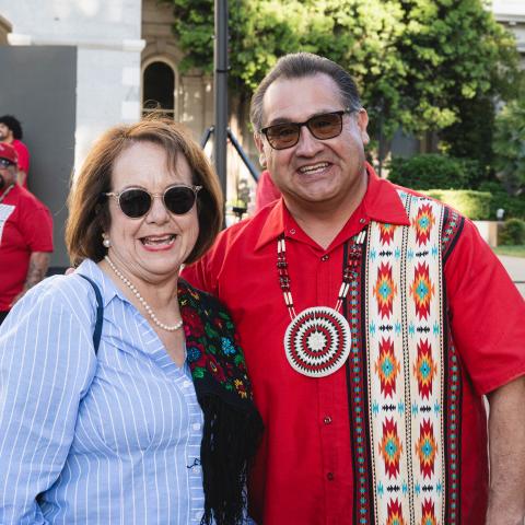 Assemblymembers Maria Durazo and Ramos