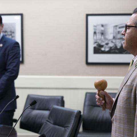 Assemblymember John Harabedian and Chairman Ramos