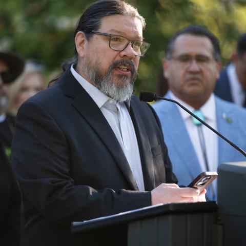 Paid Holiday for California Native American Day Press Conference