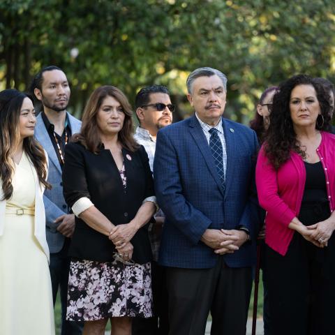 Paid Holiday for California Native American Day Press Conference