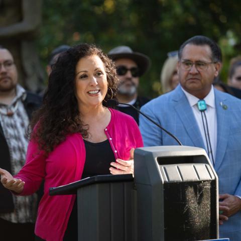 Paid Holiday for California Native American Day Press Conference