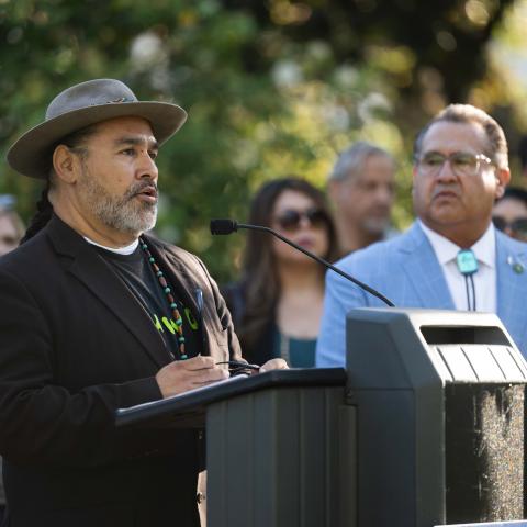 Paid Holiday for California Native American Day Press Conference
