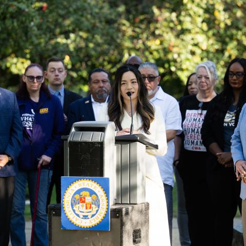 Paid Holiday for California Native American Day Press Conference