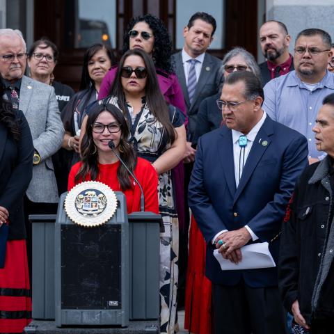 Assemblymember James Ramos Marks MMIP Week at the Capitol with Survivor Families and Advocates