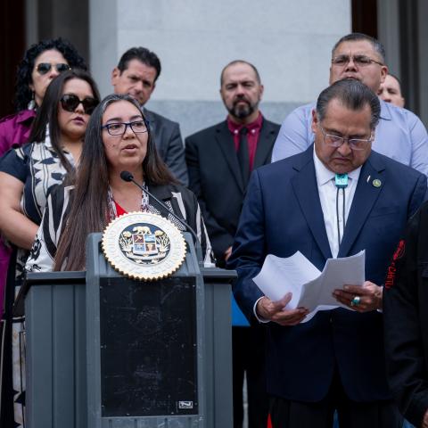 Assemblymember James Ramos Marks MMIP Week at the Capitol with Survivor Families and Advocates