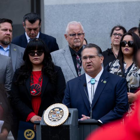 Assemblymember James Ramos Marks MMIP Week at the Capitol with Survivor Families and Advocates