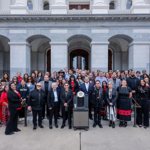 Assemblymember James Ramos Marks MMIP Week at the Capitol with Survivor Families and Advocates