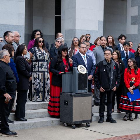 Assemblymember James Ramos Marks MMIP Week at the Capitol with Survivor Families and Advocates