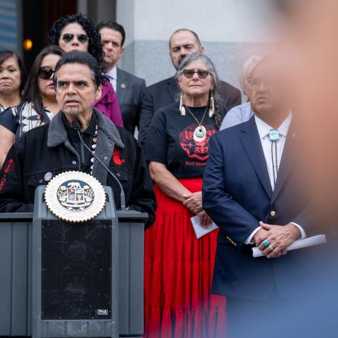Assemblymember James Ramos Marks MMIP Week at the Capitol with Survivor Families and Advocates