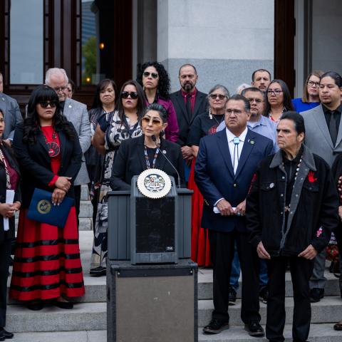 Assemblymember James Ramos Marks MMIP Week at the Capitol with Survivor Families and Advocates