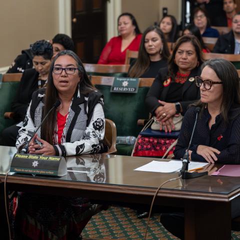 Select Committee on Native American Affairs MMIP Hearing