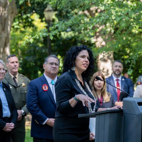 Assemblymember Ramos, Sacramento County DA & Tribes sign MMIP task force agreement