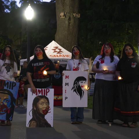 Annual MMIP Candlelight Vigil at the Capitol