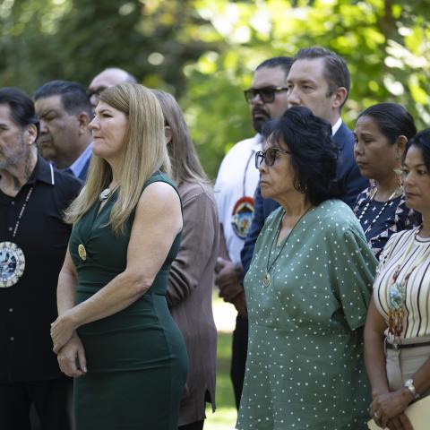 people at the press conference