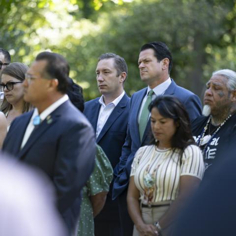 members at press conference 