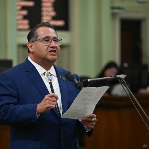 Native American Caucus Honorees & Floor Ceremony