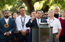 Assemblymember Ramos AB 338 Serra bill News Conference