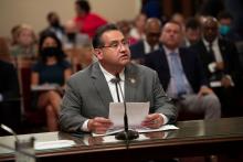 Assembly Member Ramos Presents AB 1314 in Senate Public Safety Committee