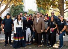 Assemblymember Ramos Celebrates Native American Day at Capitol