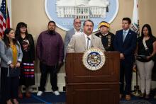 Asm. Ramos at Podium