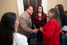 Reception for California Native American Legislative Caucus