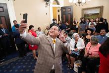 Reception for California Native American Legislative Caucus