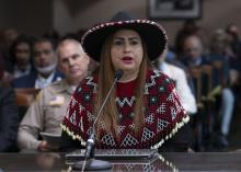 Big Pine Paiute Tribe of the Owens Valley Chairperson Cheyenne Stone