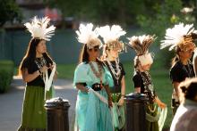 Intertribal Youth Connections cultural presenters