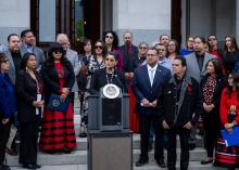 Assemblymember James Ramos Marks MMIP Week at the Capitol with Survivor Families and Advocates