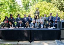 Assemblymember Ramos, Sacramento County DA & Tribes sign MMIP task force agreement