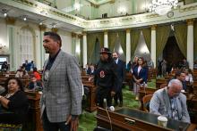 Native American Caucus Honorees & Floor Ceremony