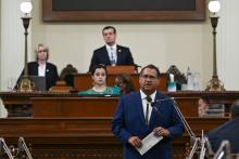Native American Caucus Honorees & Floor Ceremony