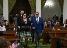 Native American Caucus Honorees & Floor Ceremony