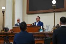 Native American Caucus Honorees & Floor Ceremony
