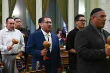Native American Caucus Honorees & Floor Ceremony